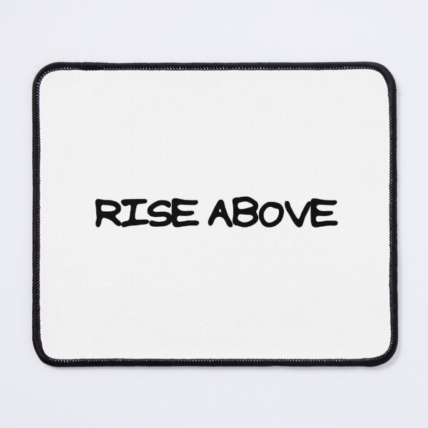 Item preview, Rise Above motivational text designed and sold by JashJhaveri.