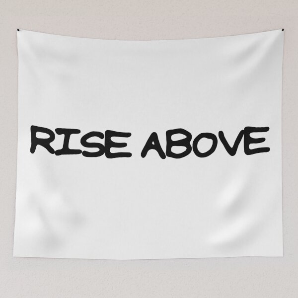 Item preview, Rise Above motivational text designed and sold by JashJhaveri.