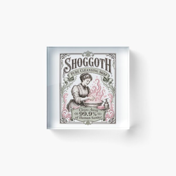 Item preview, Lovecraft Shoggoth Soap Cleans Away Sanity designed and sold by Fenay Designs.