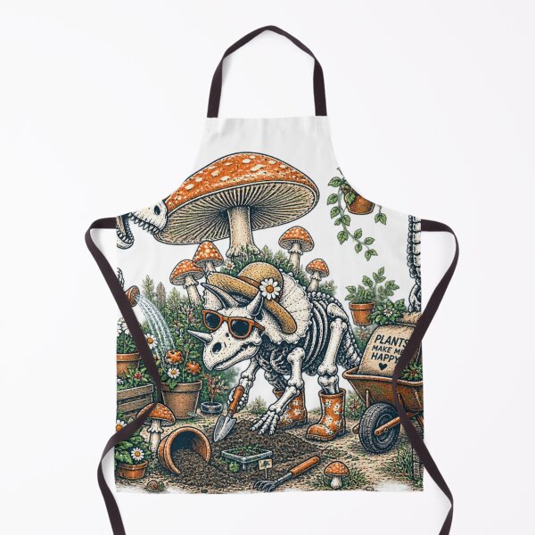 Item preview, Extinct Gardening Club Funny Dinosaur Skeleton Garden designed and sold by zhivago1980.