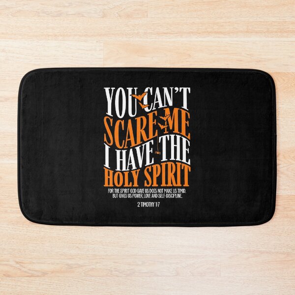 Item preview, You Can't Scare Me Holy Spirit Quote designed and sold by phoebelevine.