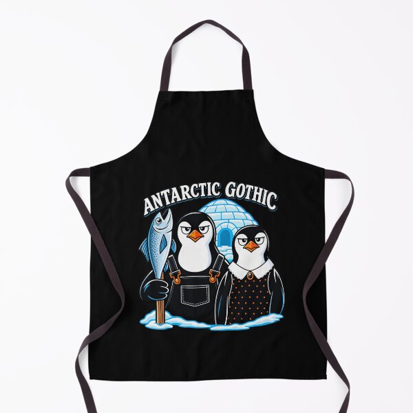 Item preview, Antarctic Gothic Penguin Humor designed and sold by elderberry.