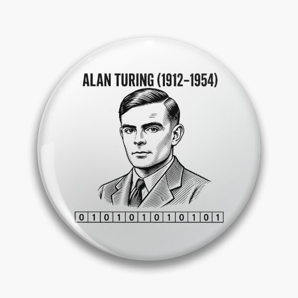 Item preview, Alan Turing Computing Pioneer Blueprint Engraving designed and sold by Art&Fun.