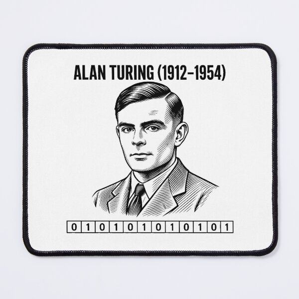 Item preview, Alan Turing Computing Pioneer Blueprint Engraving designed and sold by Art&Fun.