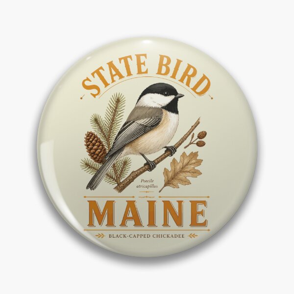 Item preview, ME Birdwatching Chickadee-Titmouse designed and sold by taiche.