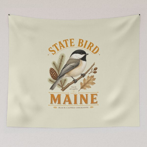 Item preview, ME Birdwatching Chickadee-Titmouse designed and sold by taiche.