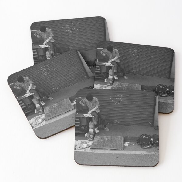 Item preview, Quiet Hours of a Market Vendor designed and sold by UrbanNoirMood.
