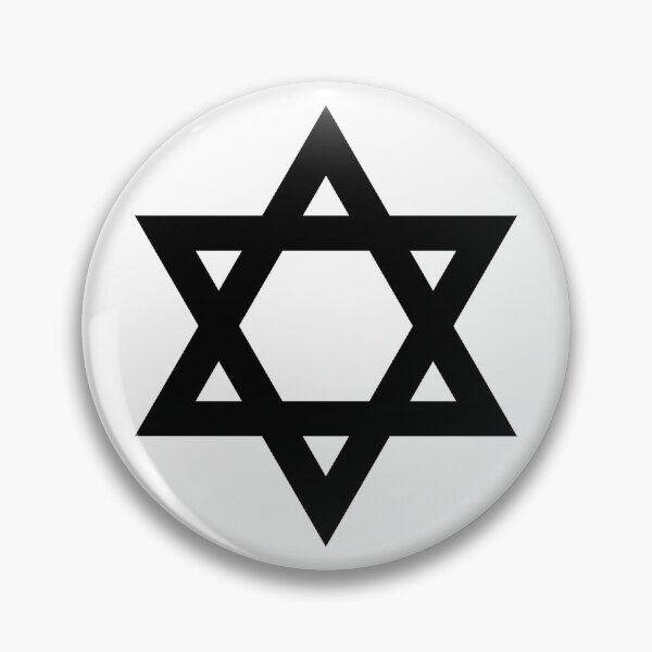Item preview, Black Star of David Jewish Symbol designed and sold by pattern-archive.