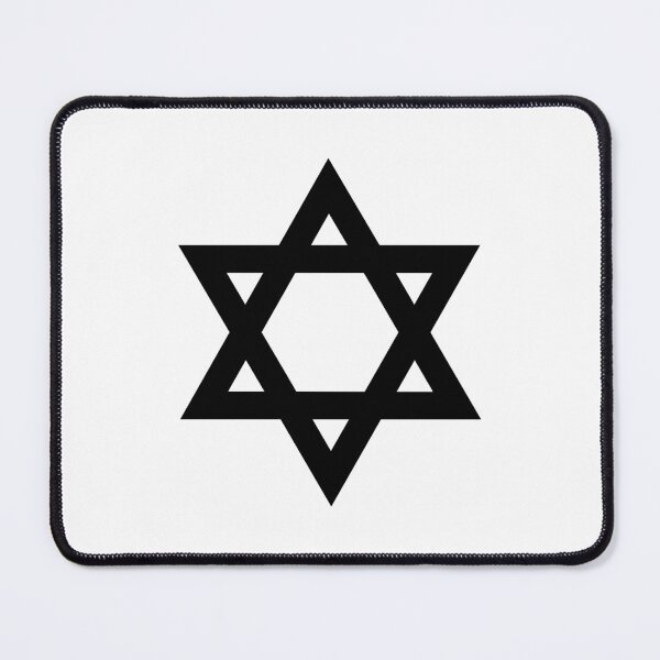 Item preview, Black Star of David Jewish Symbol designed and sold by pattern-archive.