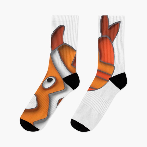 Item preview, Orange Geometric Abstract Fish Character designed and sold by Ontologrift.