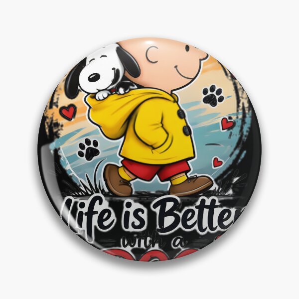 Item preview, Iconic Beagle Pal - Life Is Better With A Dog | Best Gift designed and sold by loui27.