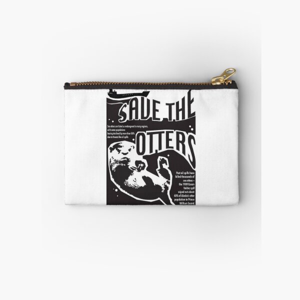 Item preview, Marine Awareness and Environmental Impact – Save the Otters Poster designed and sold by WATEKE.