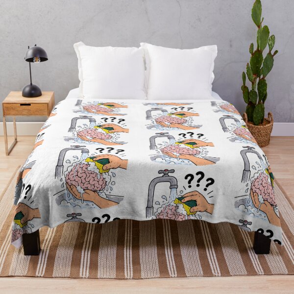 Item preview, Funny Brain Wash Mental Health Humor designed and sold by MonkiFlipp.