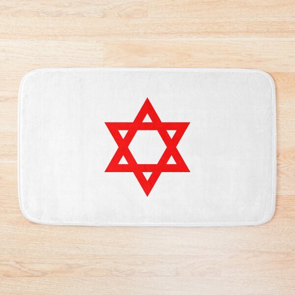Item preview, Red Star of David Jewish Symbol designed and sold by pattern-archive.