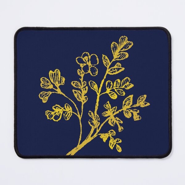 Item preview, Vintage Golden Floral Engraving designed and sold by rutmerdesign.