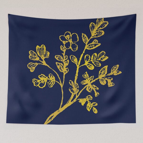 Item preview, Vintage Golden Floral Engraving designed and sold by rutmerdesign.