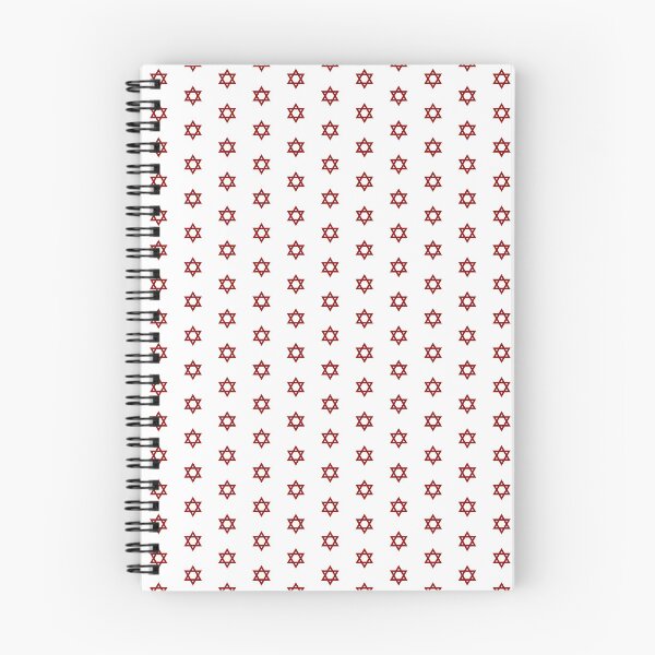 Item preview, Dark Red Star of David Jewish Symbol designed and sold by pattern-archive.
