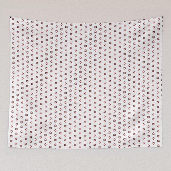 Item preview, Dark Red Star of David Jewish Symbol designed and sold by pattern-archive.