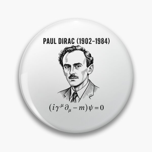 Item preview, Paul Dirac Quantum Equation Blueprint Engraving designed and sold by Art&Fun.