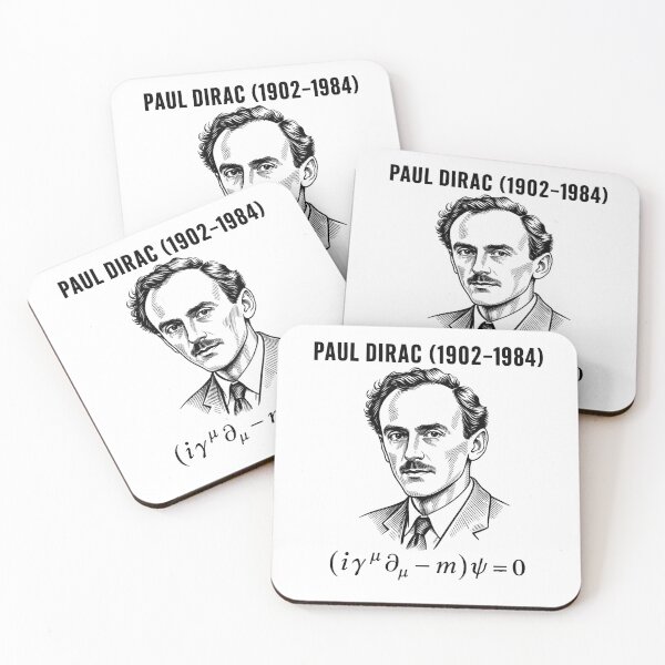 Item preview, Paul Dirac Quantum Equation Blueprint Engraving designed and sold by Art&Fun.