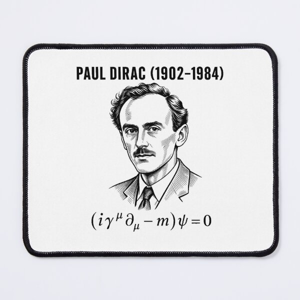Item preview, Paul Dirac Quantum Equation Blueprint Engraving designed and sold by Art&Fun.