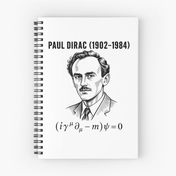 Item preview, Paul Dirac Quantum Equation Blueprint Engraving designed and sold by Art&Fun.