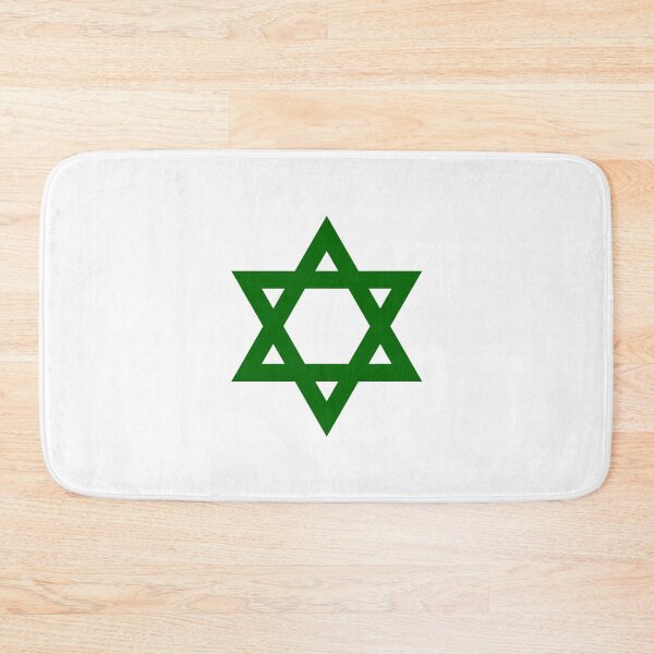 Item preview, Dark Green Star of David Jewish Symbol designed and sold by pattern-archive.