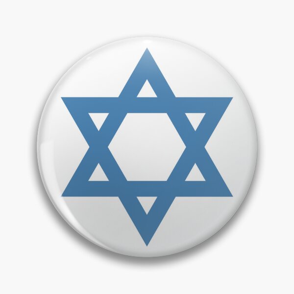 Item preview, Steel Blue Star of David Jewish Symbol designed and sold by pattern-archive.