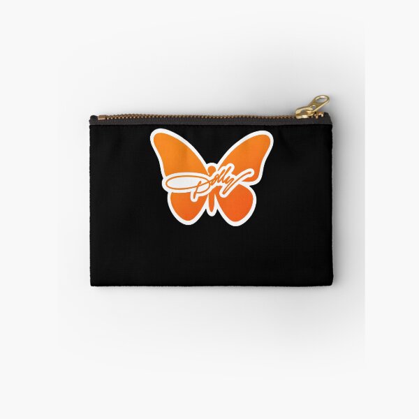 Item preview, Dolly Retro Parton Orange Butterfly Signature Design designed and sold by PixlCrypt.