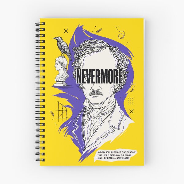 Item preview, Edgar Allan Poe Nevermore Portrait   designed and sold by Cult Archive.