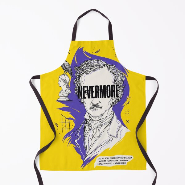 Item preview, Edgar Allan Poe Nevermore Portrait designed and sold by Cult Archive.