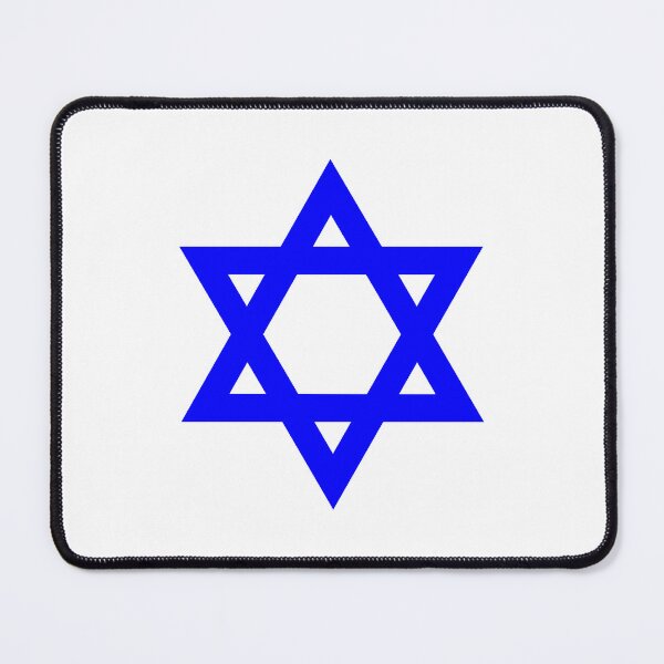Item preview, Blue Star of David Jewish Symbol designed and sold by pattern-archive.