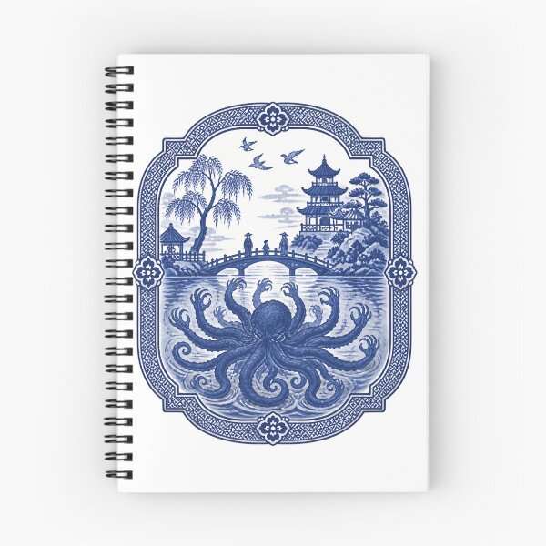 Item preview, Lovecraft Porcelain Garden Meets Deep-Sea Horror designed and sold by Fenay Designs.