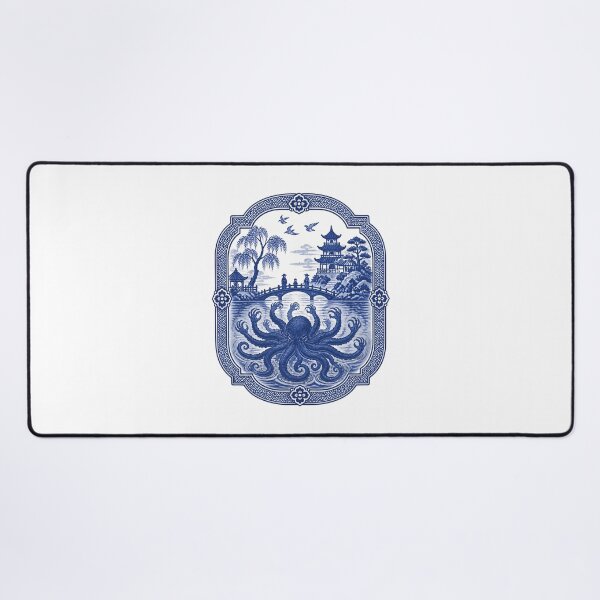 Item preview, Lovecraft Porcelain Garden Meets Deep-Sea Horror designed and sold by Fenay Designs.