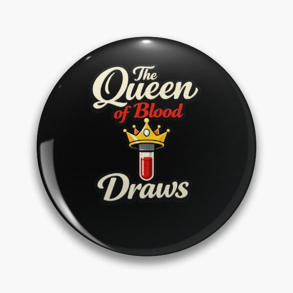 Item preview, The Queen Of Blood Draws Funny Phlebotomist designed and sold by Timeless Junction.