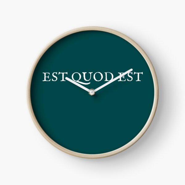 Item preview, Est quod est (it is what it is) designed and sold by bravoalpha.