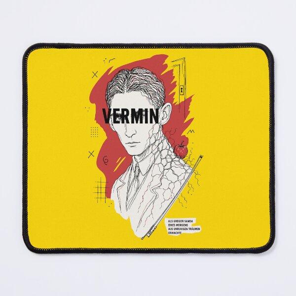 Item preview, Franz Kafka Vermin Literary Portrait designed and sold by Cult Archive.
