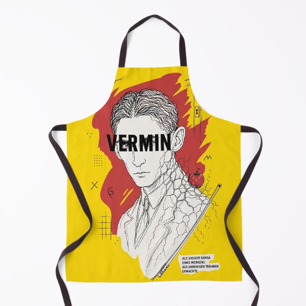 Item preview, Franz Kafka Vermin Literary Portrait designed and sold by Cult Archive.