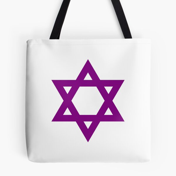Item preview, Purple Star of David Jewish Symbol designed and sold by pattern-archive.