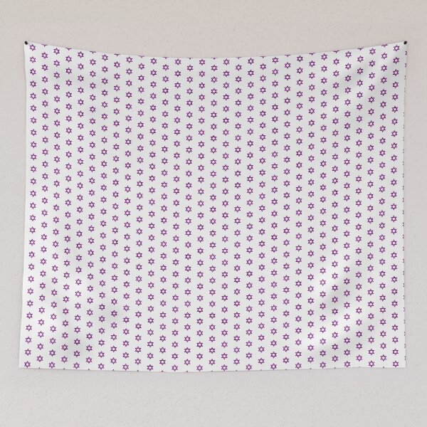 Item preview, Purple Star of David Jewish Symbol designed and sold by pattern-archive.