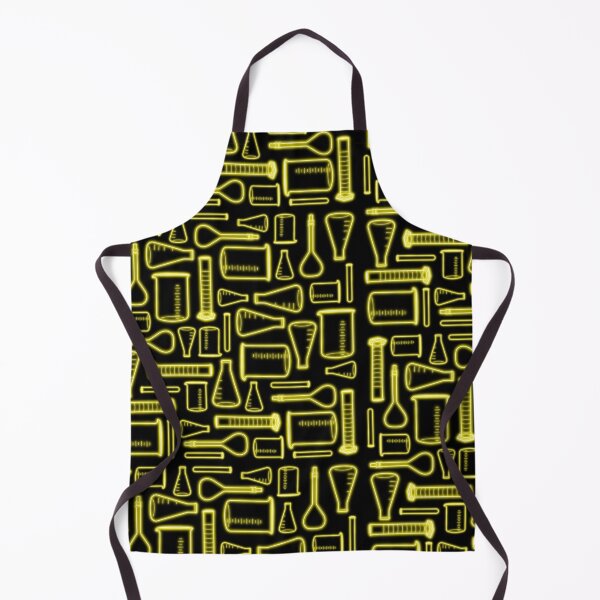 Aperçu de l'œuvre Verre de laboratoire néon jaune créée et vendue par emmacatwheels.