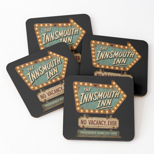 Item preview, Lovecraft Innsmouth Inn No Vacancy Marquee designed and sold by Fenay Designs.