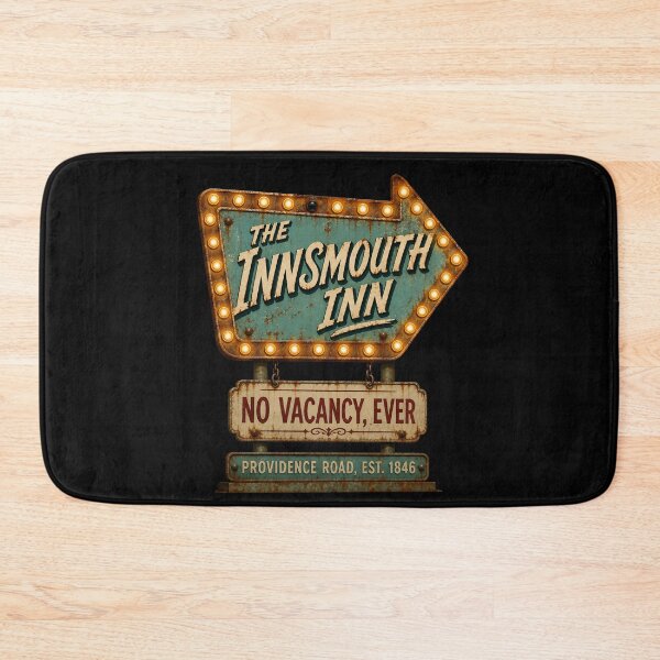 Item preview, Lovecraft Innsmouth Inn No Vacancy Marquee designed and sold by Fenay Designs.