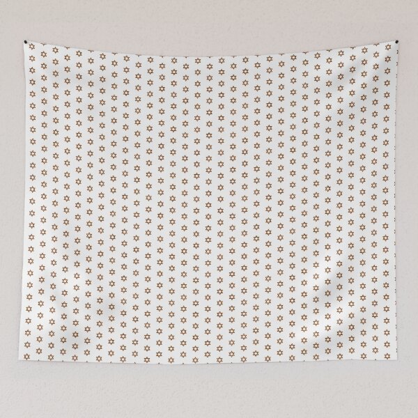 Item preview, Brown Star of David Jewish Symbol designed and sold by pattern-archive.