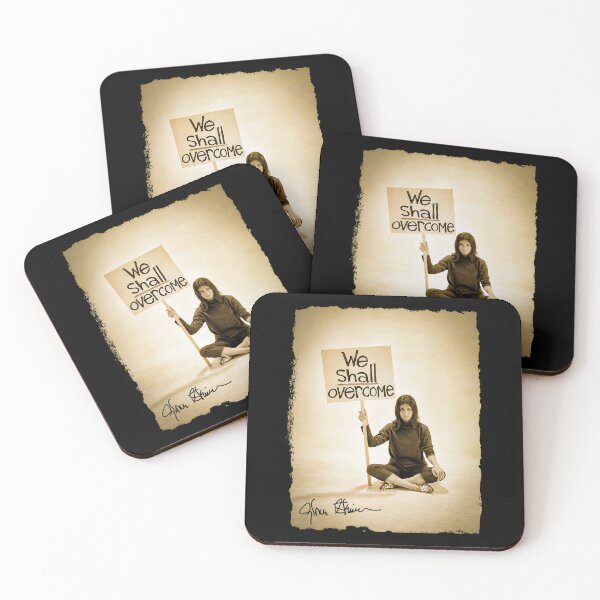 Item preview, Gloria-Steinem We Shall Overcome Vintage designed and sold by gernays.