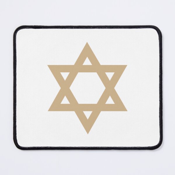 Item preview, Tan Star of David Jewish Symbol designed and sold by pattern-archive.