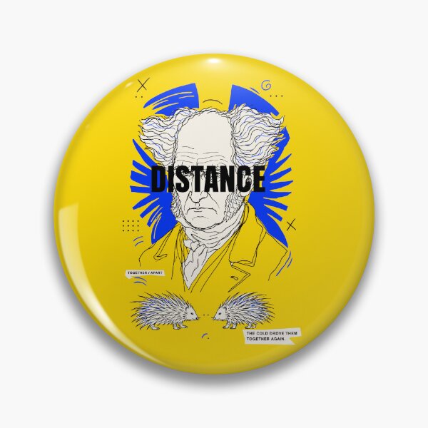 Item preview, Soren Kierkegaard Distance Philosophy Portrait designed and sold by Cult Archive.