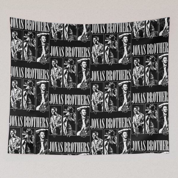 Item preview, Nick Joe Kevin Signature Vintage Rock Music Fan Design designed and sold by thefirstbroo.