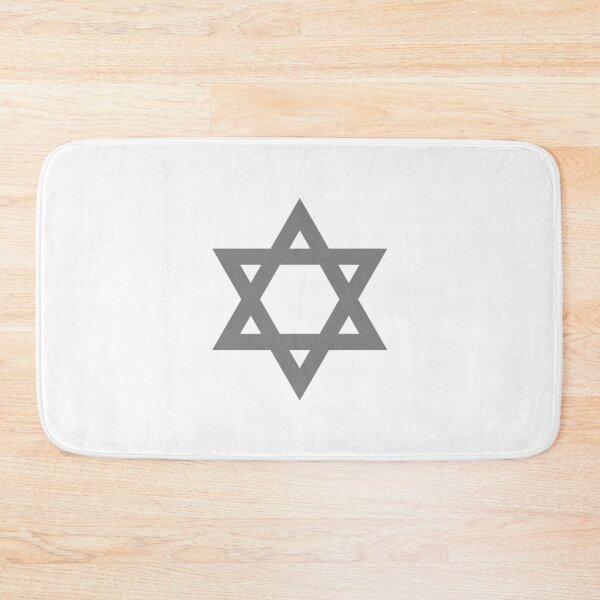 Item preview, Gray Star of David Jewish Symbol designed and sold by pattern-archive.
