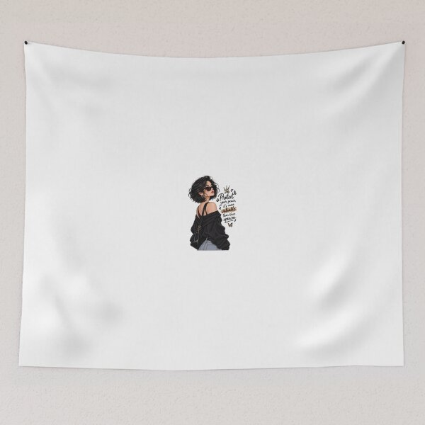 Item preview, Protect Your Peace Feminine Girl Quote designed and sold by     GoodVibe Prints.